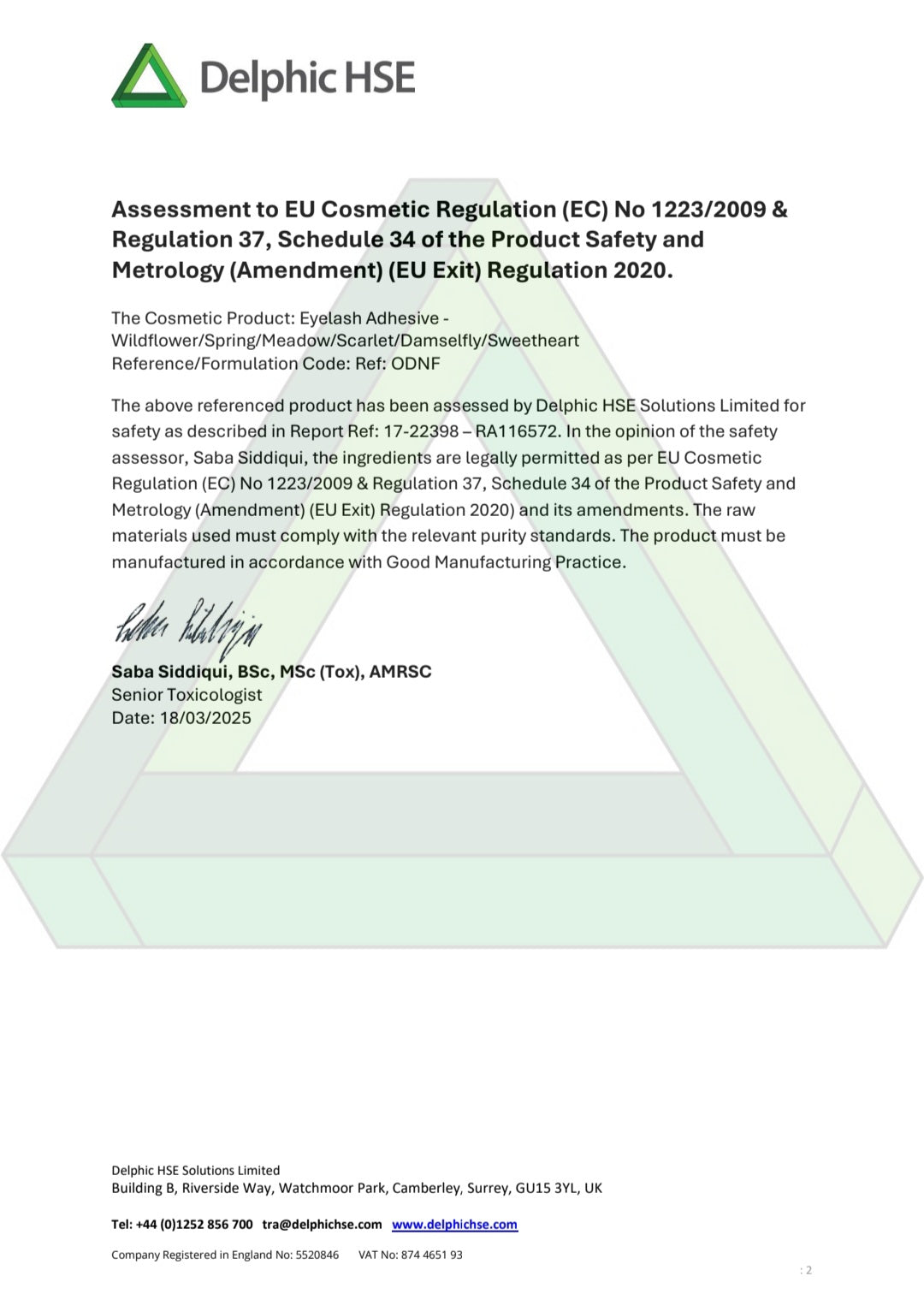 Wildflower UK Clear Lash Adhesive/Glue – Ultra-Fast Cure 0.5-1s