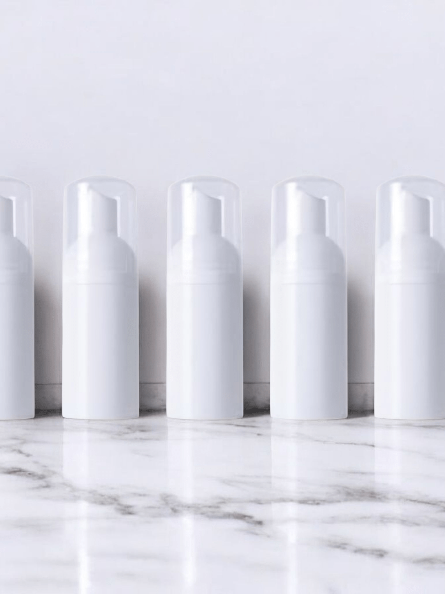 Lash Shampoo Foam Pump Bottles – Pack of 5