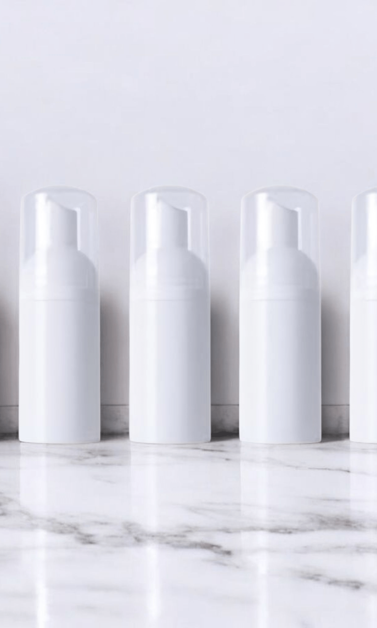 Lash Shampoo Foam Pump Bottles – Pack of 5