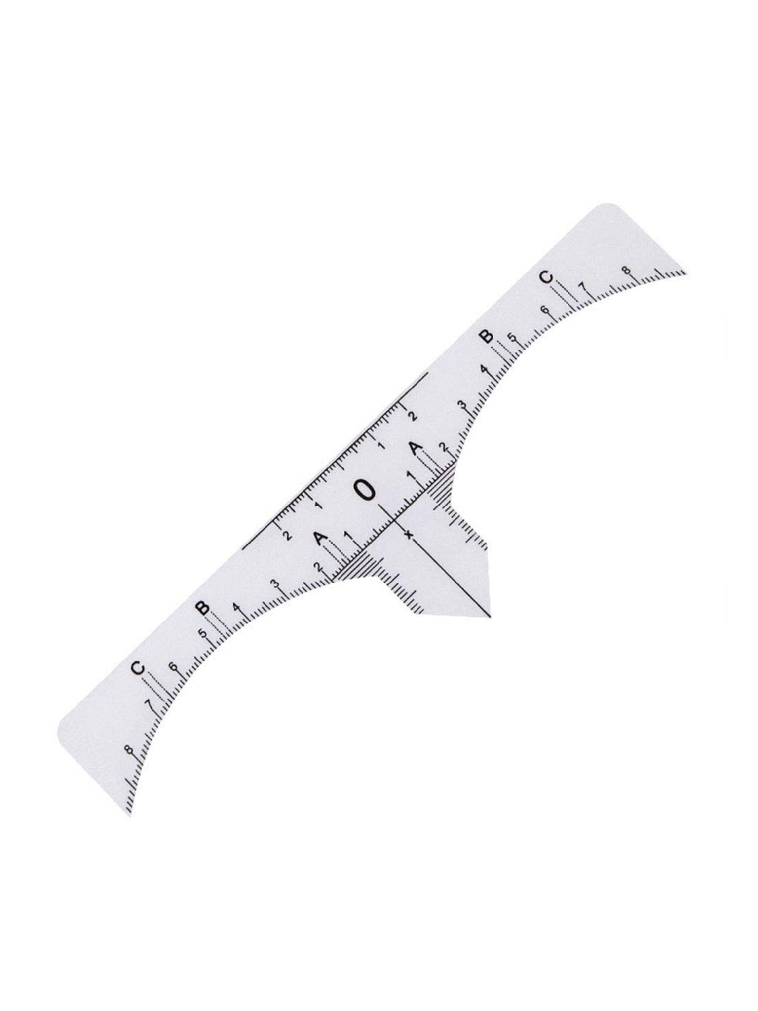 Eyebrow Measuring Ruler - Sticker 25 pcs