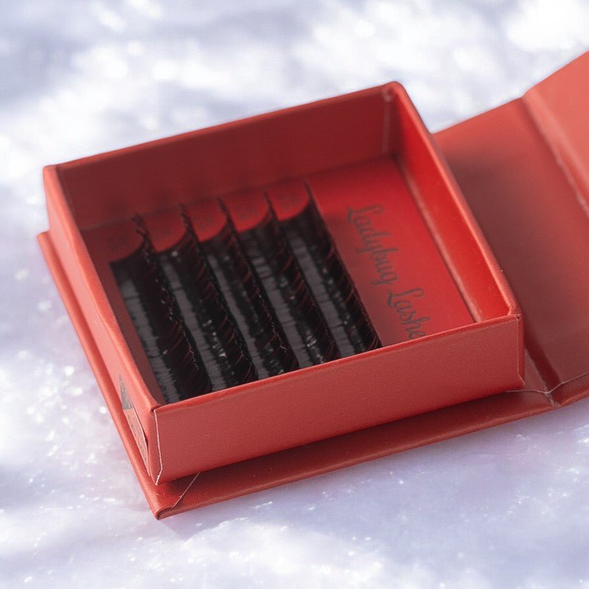 ladybuglashes lashglue lashtrays lashadhesive glueretention cloverlashes wlashes yylashes premades promades lashes