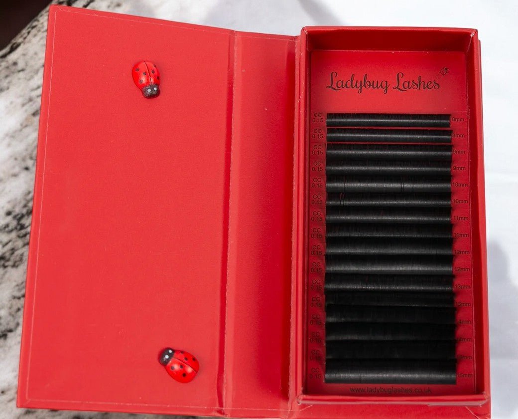 ladybuglashes lashglue lashtrays lashadhesive glueretention cloverlashes wlashes yylashes premades promades lashes