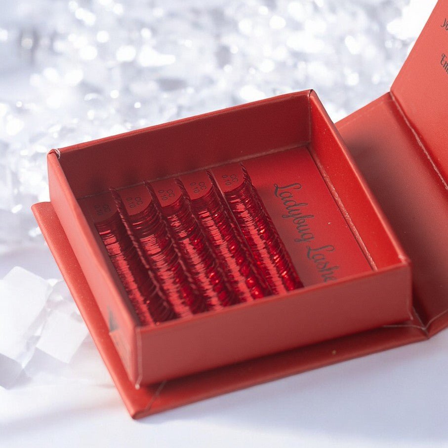 ladybuglashes lashglue lashtrays lashadhesive glueretention cloverlashes wlashes yylashes premades promades lashes