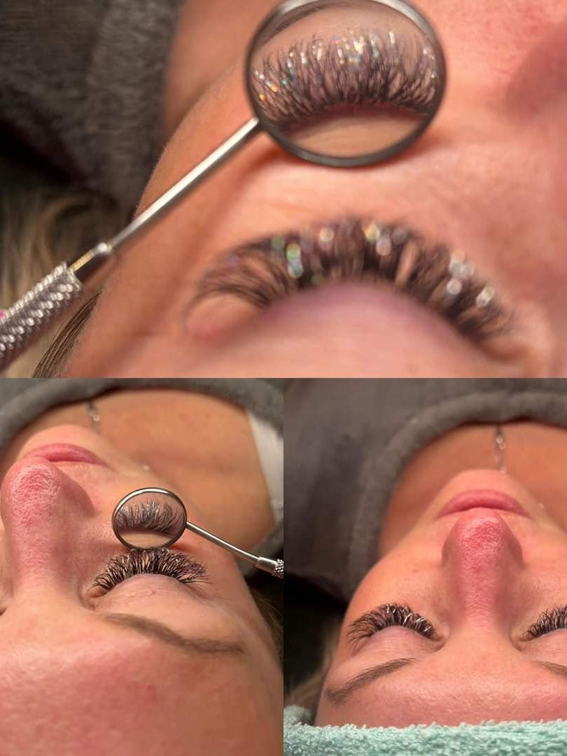 ladybuglashes lashglue lashtrays lashadhesive glueretention cloverlashes wlashes yylashes premades promades lashes