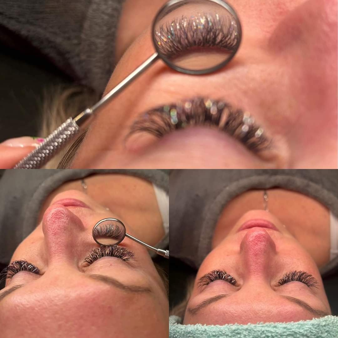 ladybuglashes lashglue lashtrays lashadhesive glueretention cloverlashes wlashes yylashes premades promades lashes