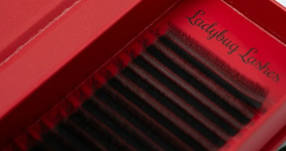 Ladybug Lashes W Lashes Mixed Tray 16 Rows