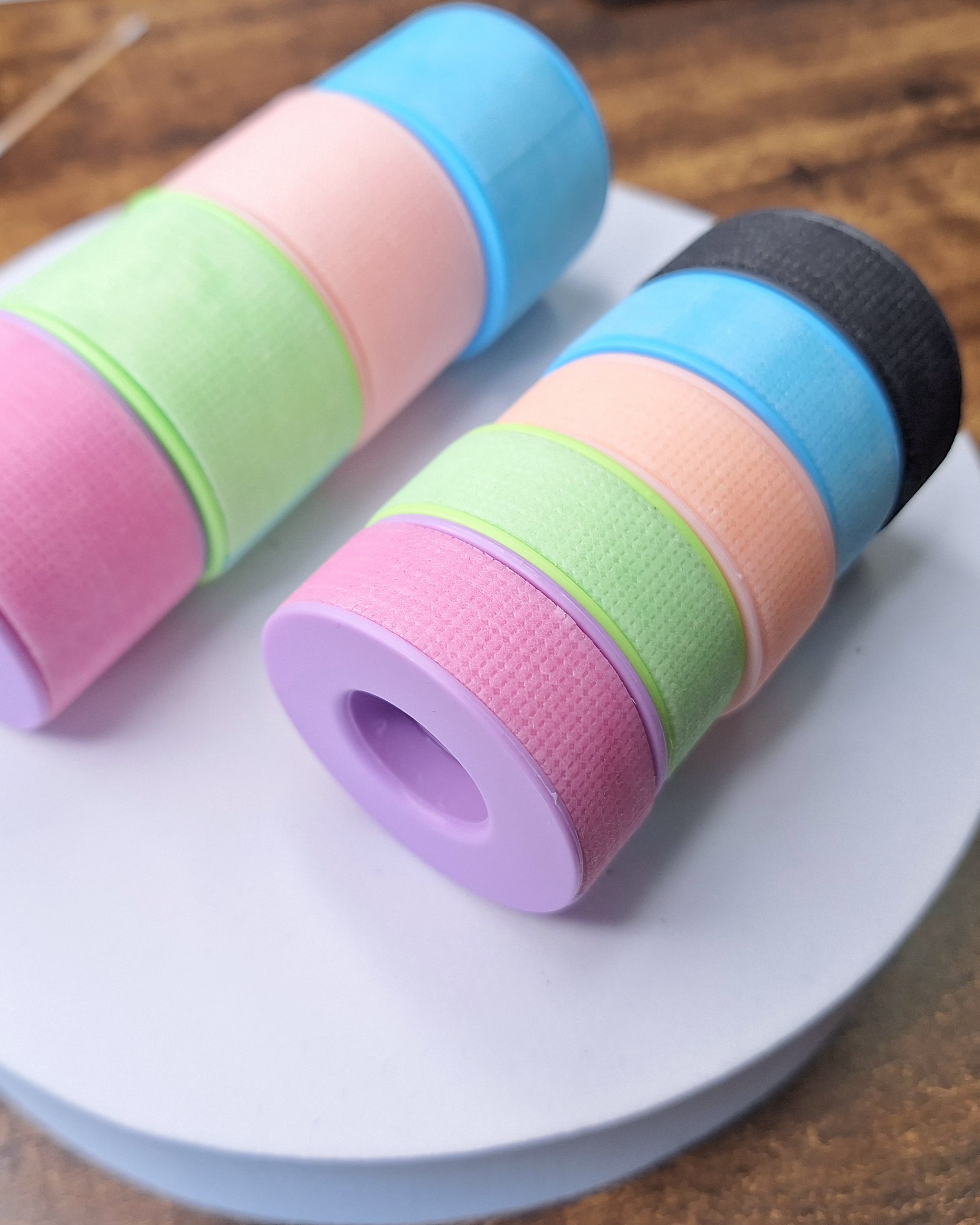 3M Sensitive Gel Tape – Pink, Blue, Green and Lilac Small & Large, Black Small