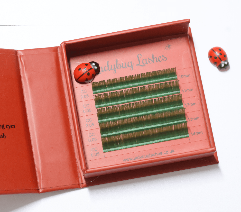 π Bold Colour Volume Lashes π 0.05mm 5-Row Tray 10β14mm Mix