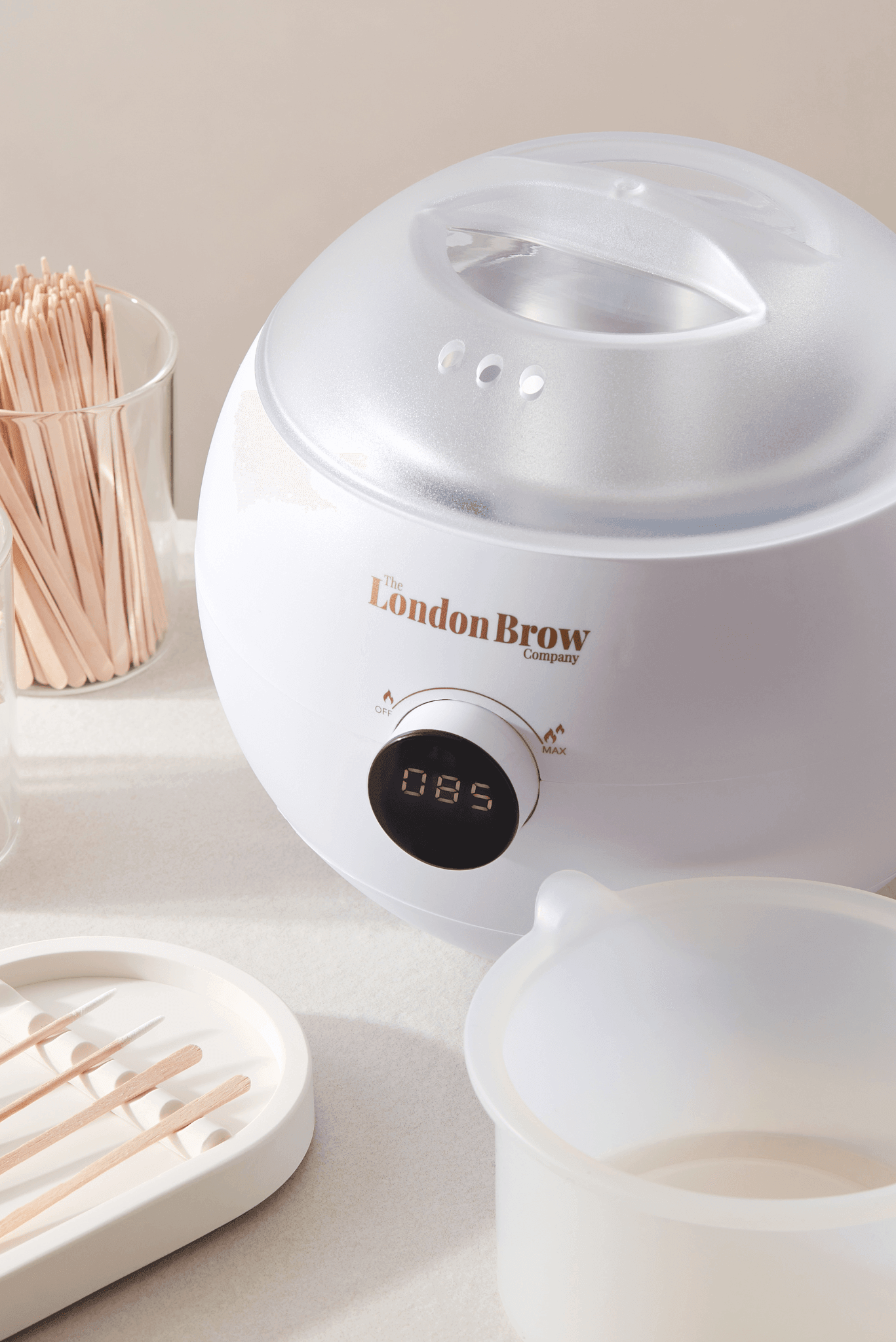 London Brow Flexi Hot Wax – 3 Luxe Varieties for Professional Salon Use 500g