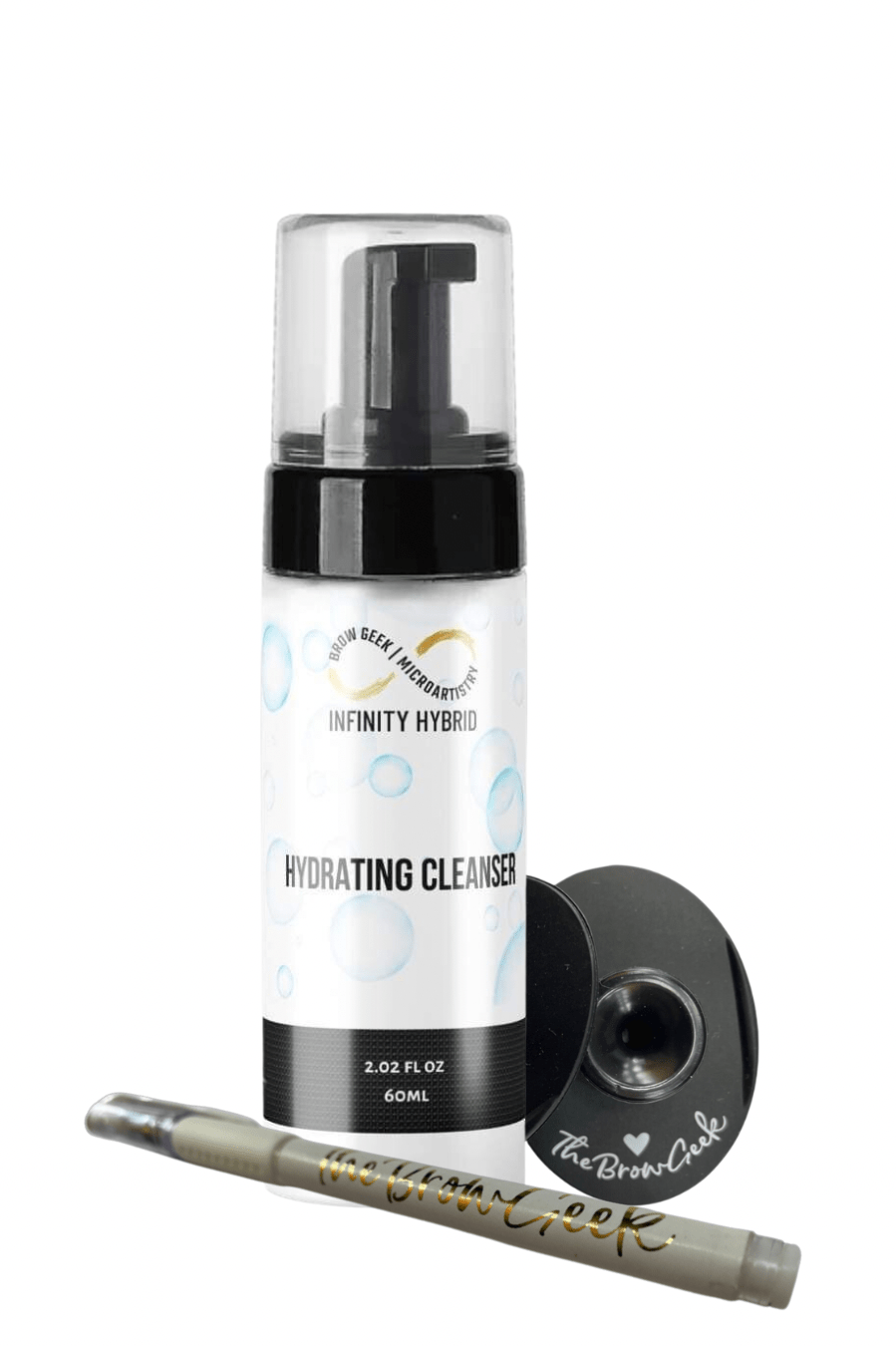The Brow Geek Hybrid Brow Prep Shampoo Kit