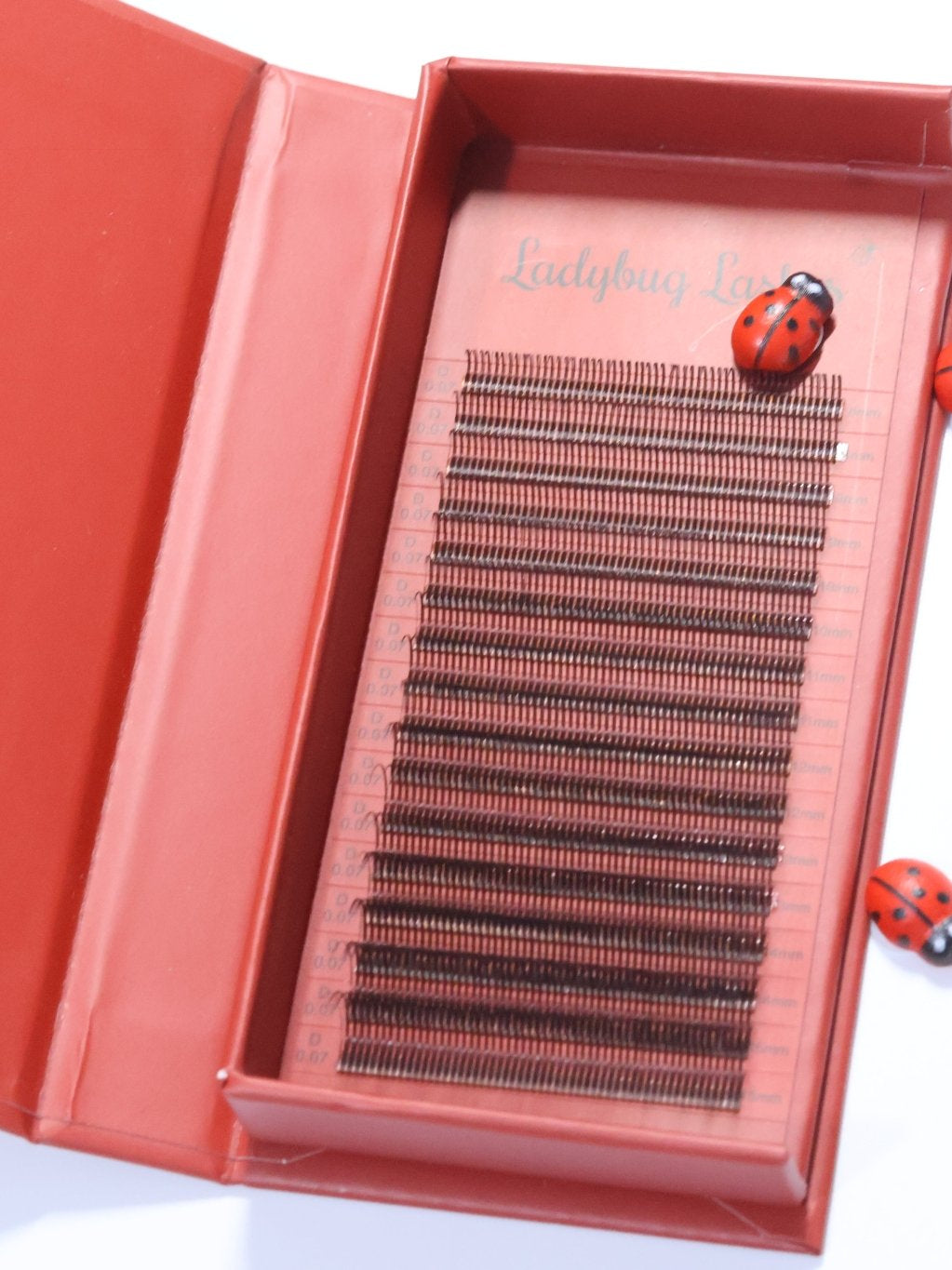 🤎 Brown Angel Lash Mixed Tray 🤎 Pre-Made Fans Soft & Natural