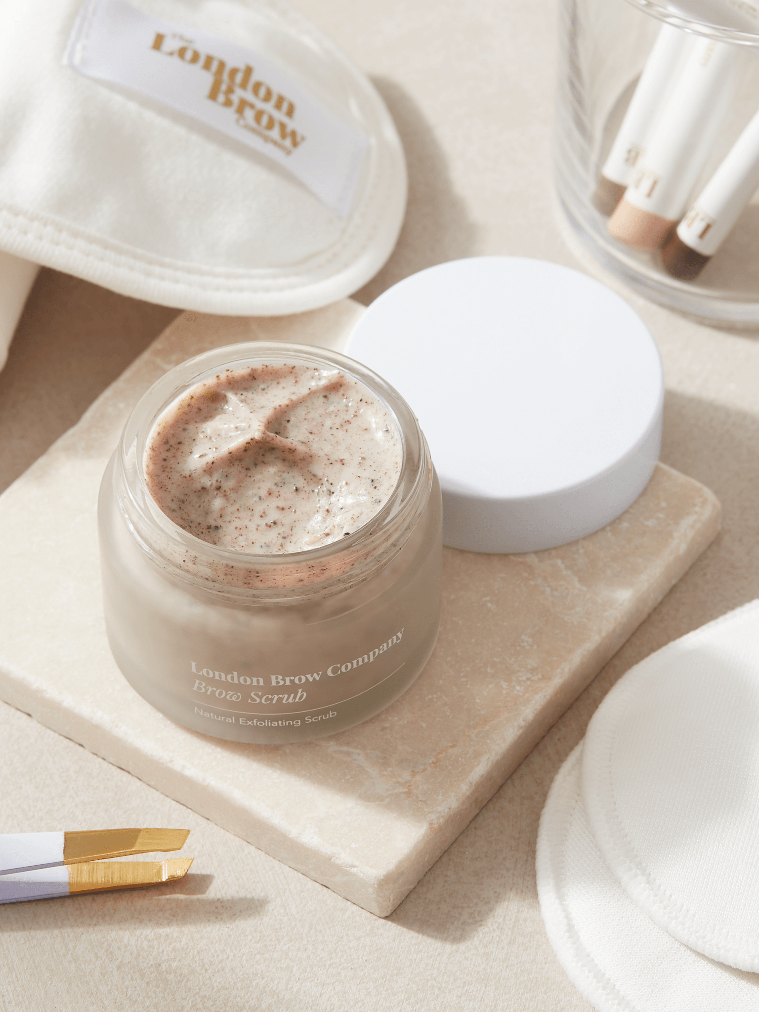 Eyebrow Scrub - 50g Natural Vegan UK Made