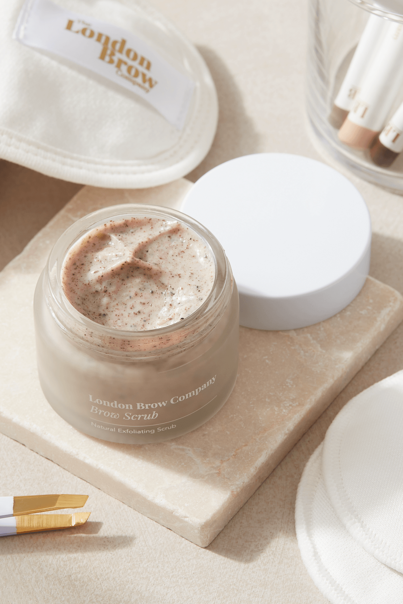 Eyebrow Scrub - 50g Natural Vegan UK Made