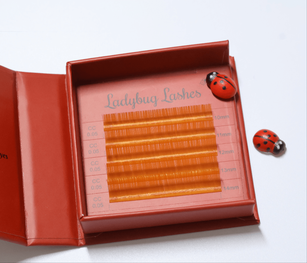 π Bold Colour Volume Lashes π 0.05mm 5-Row Tray 10β14mm Mix