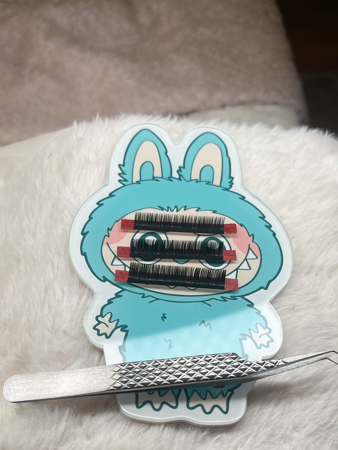 Adorable Labubu-Inspired Lash Tiles