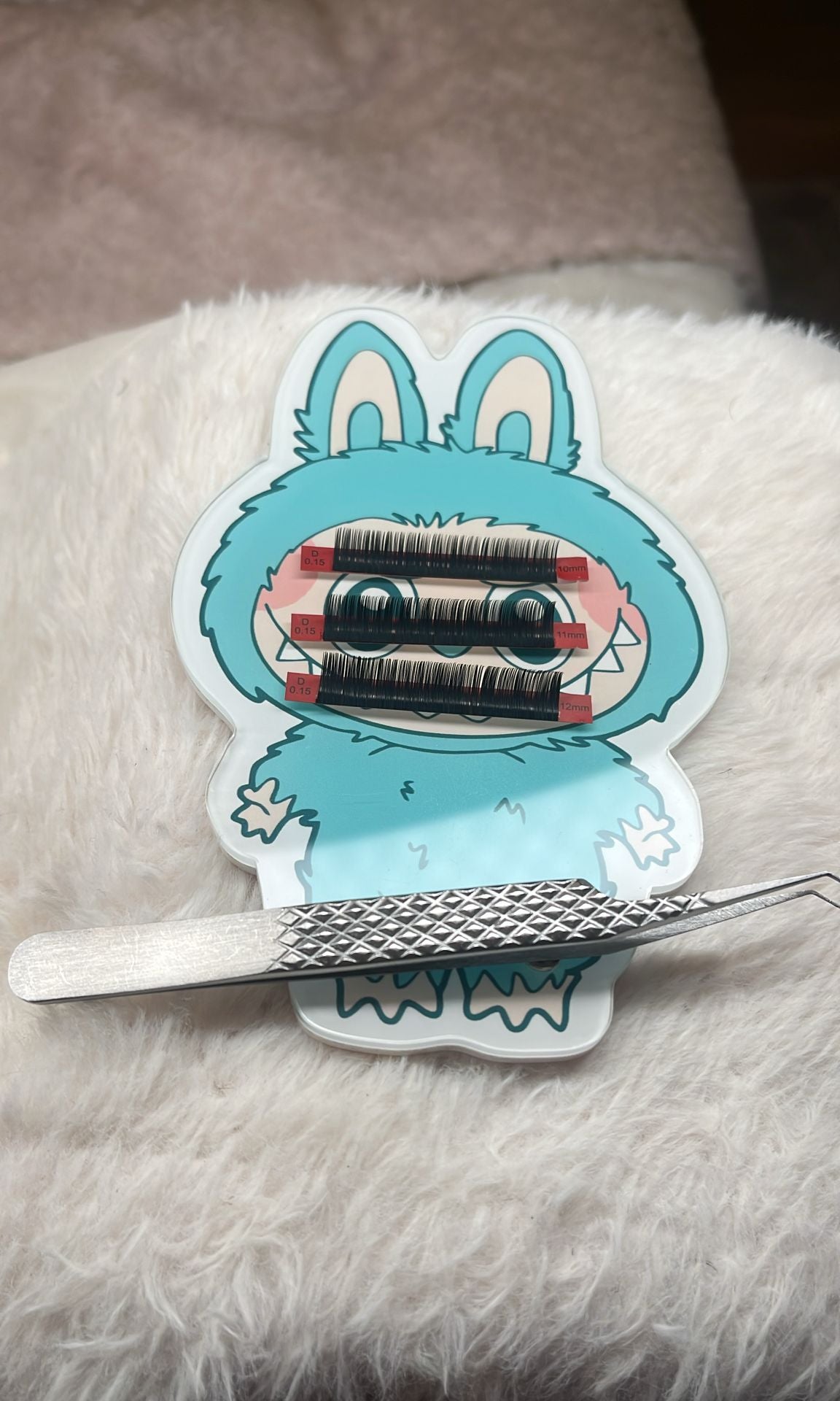 Adorable Labubu-Inspired Lash Tiles