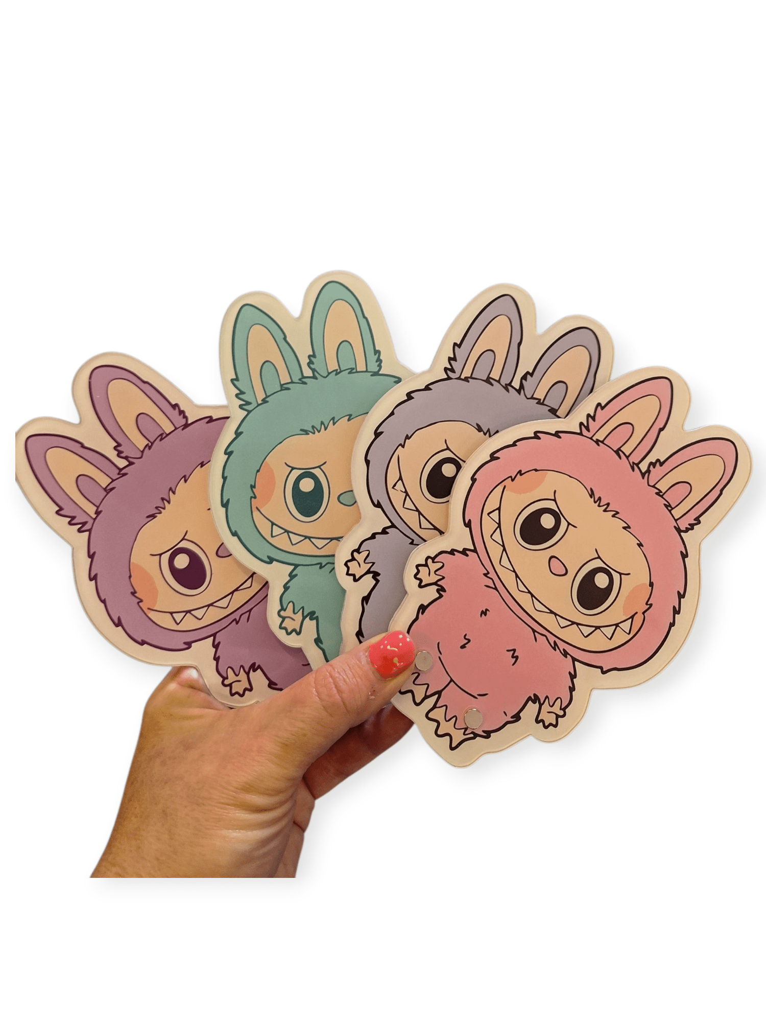 Adorable Labubu-Inspired Lash Tiles