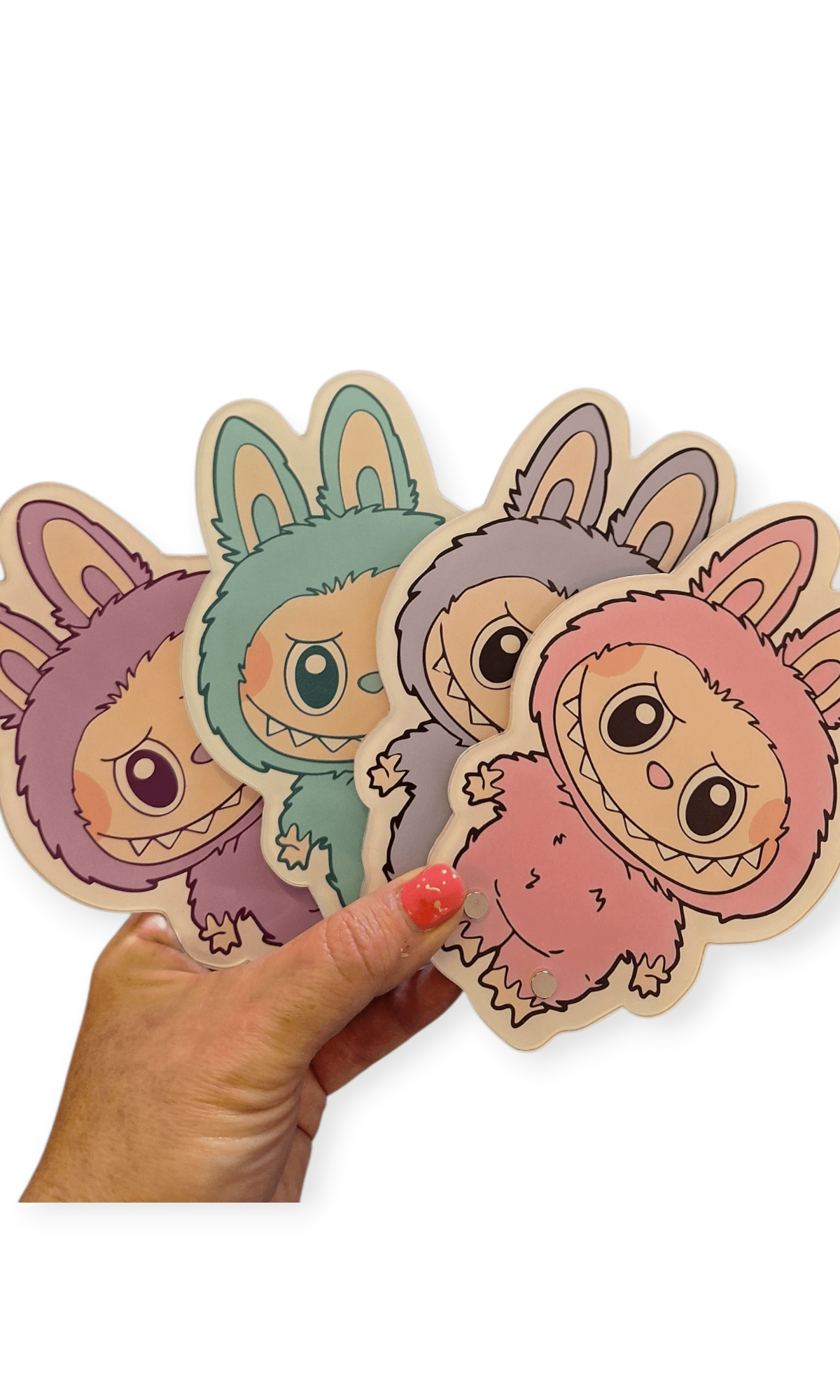 Adorable Labubu-Inspired Lash Tiles