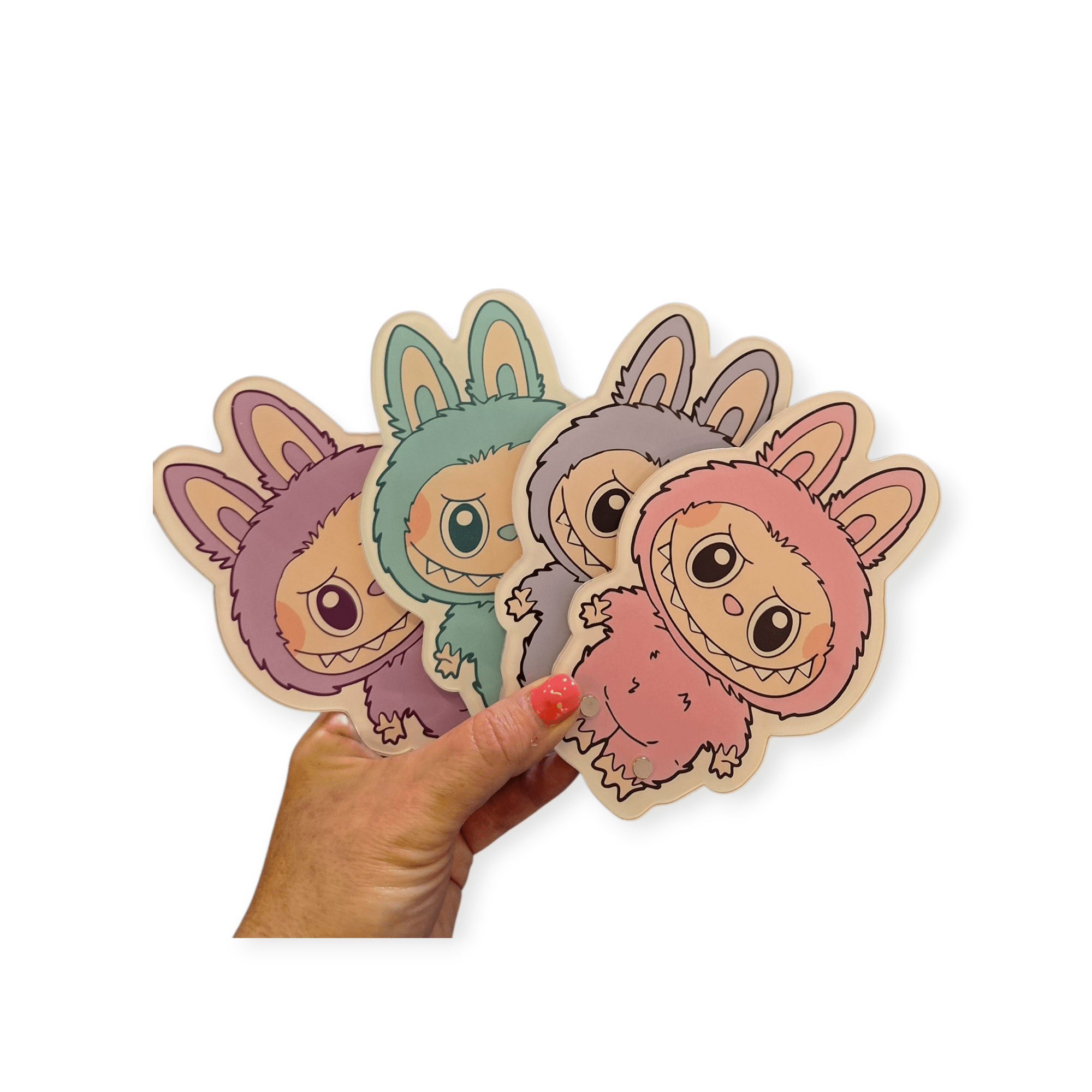 Adorable Labubu-Inspired Lash Tiles