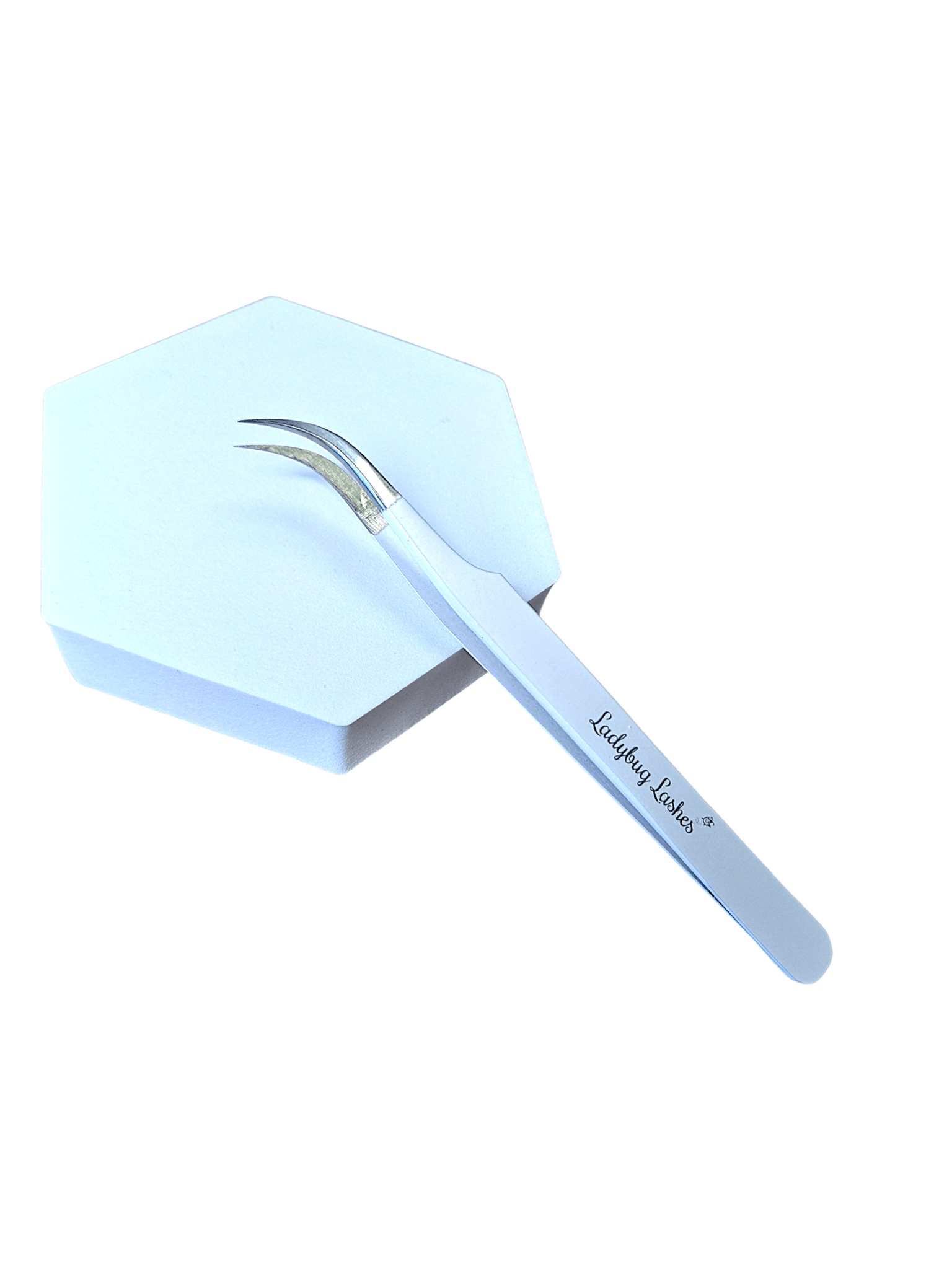 Non-Fibre Grip Curved Tweezers – Perfect for Isolation & Fans