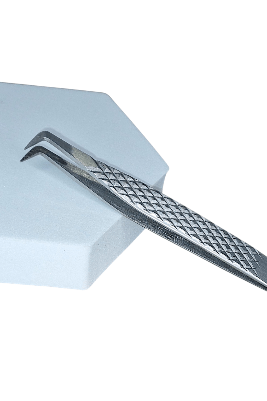 Precision Small Volume Tweezers with Fibre Grip – Ideal for Fans