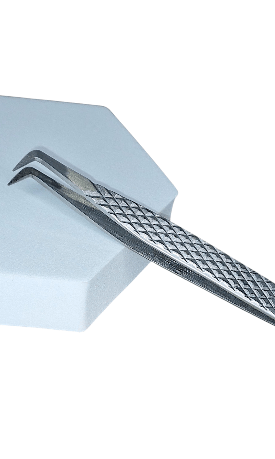 Precision Small Volume Tweezers with Fibre Grip – Ideal for Fans