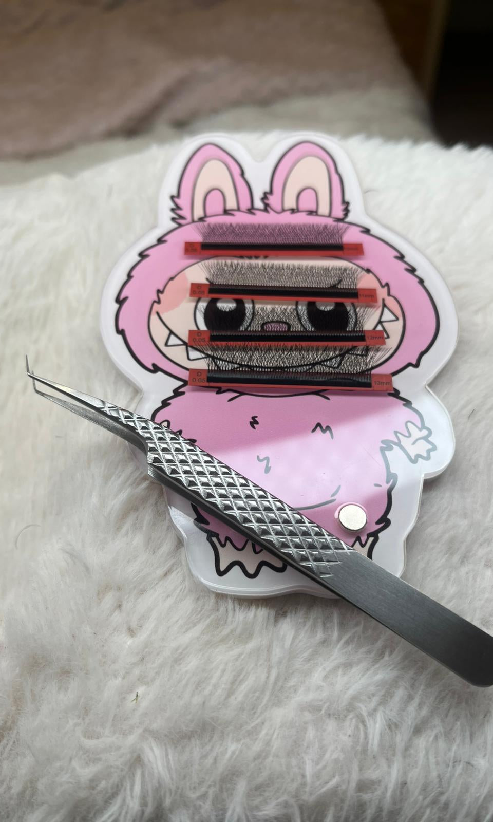 Adorable Labubu-Inspired Lash Tiles
