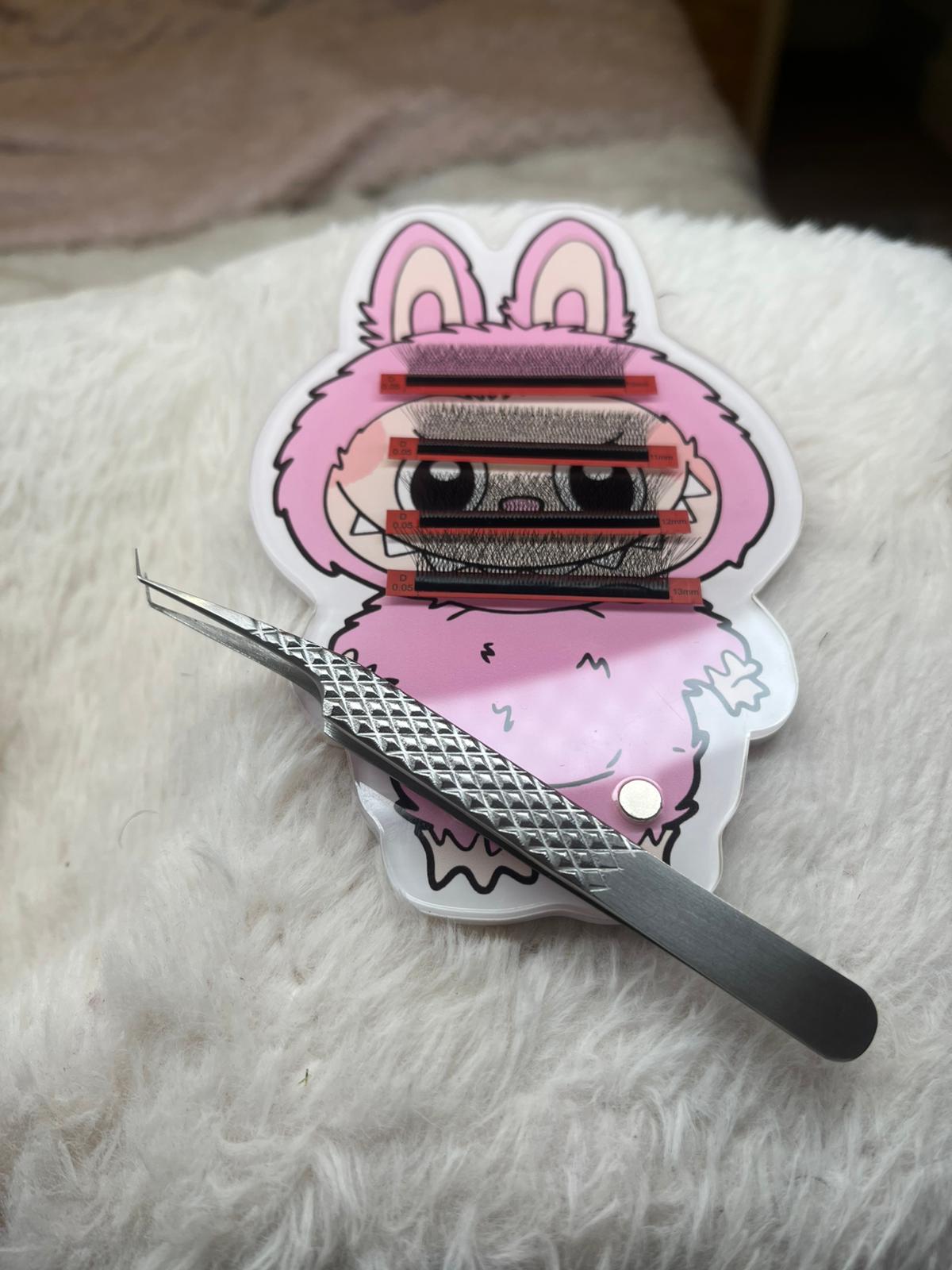 Adorable Labubu-Inspired Lash Tiles