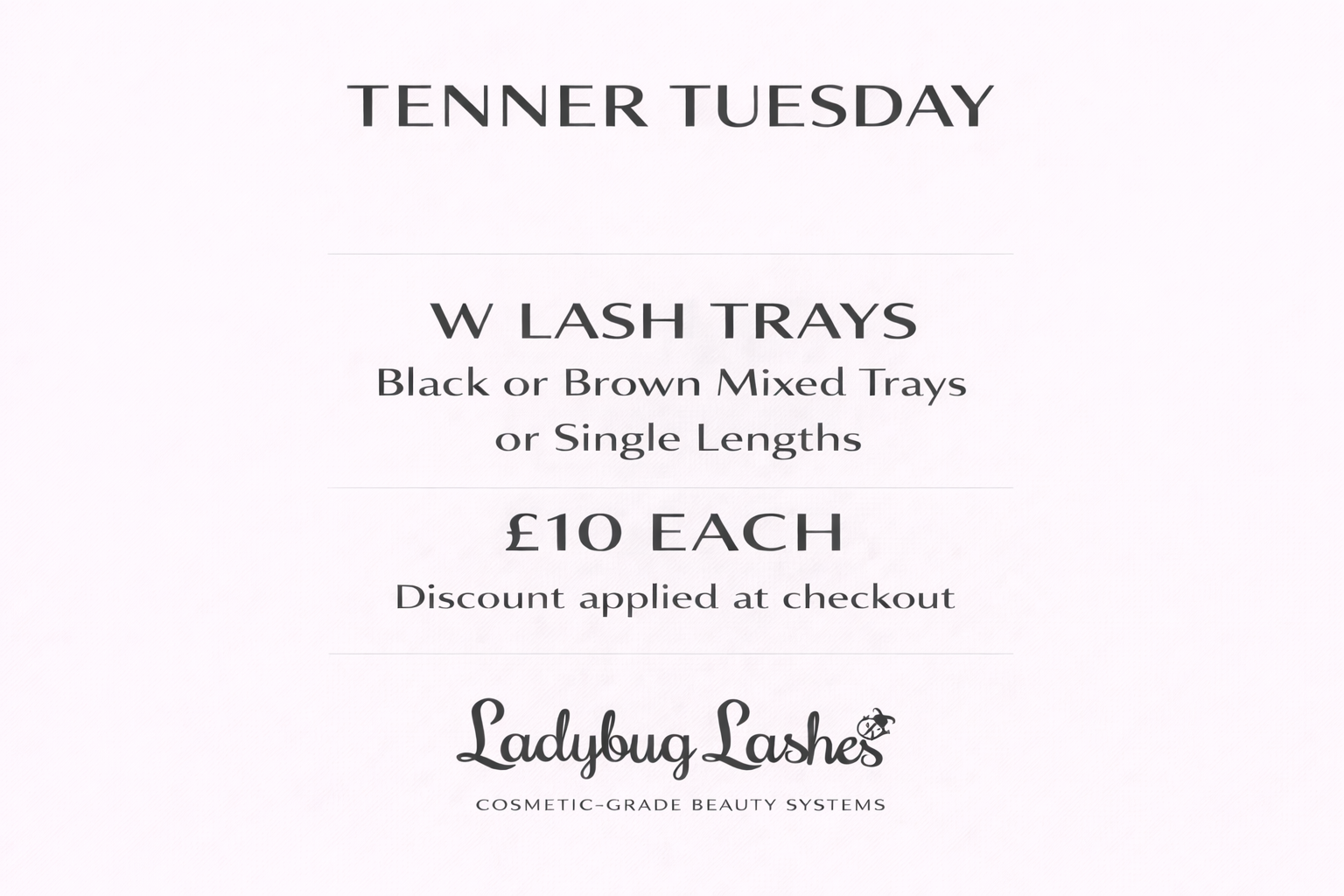 TENNER TUESDAY