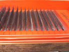 6d clover tray brown single length 16 rows
