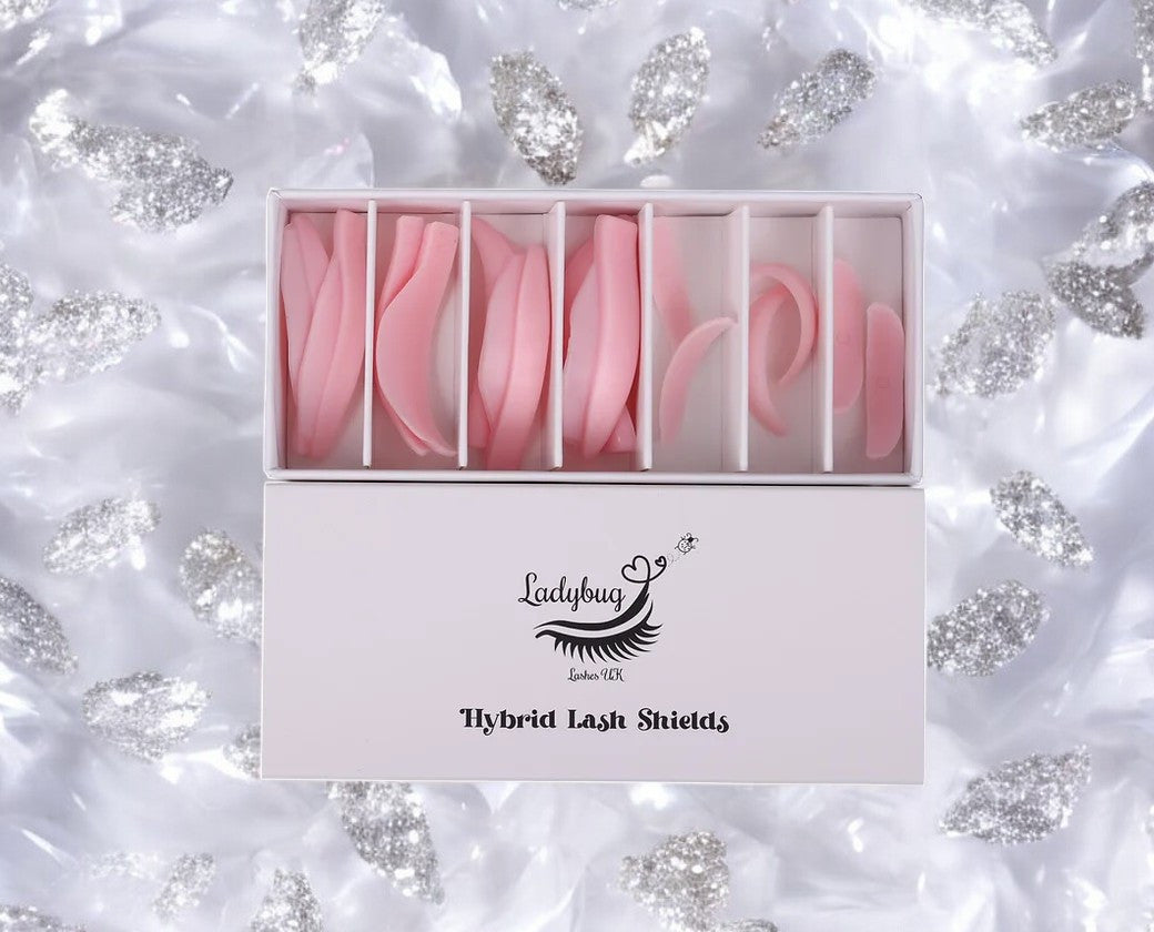 7 Pairs Hybrid Lash Lift Shields – Complete Box