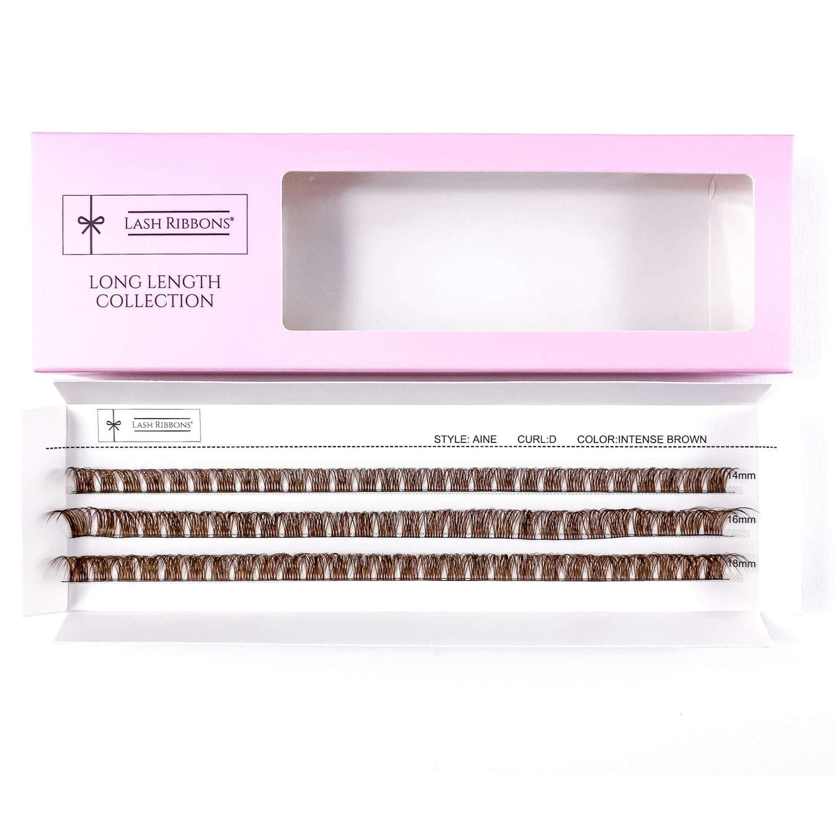 Lash Ribbons Aine Intense Brown DIY Lash Clusters – product image 4