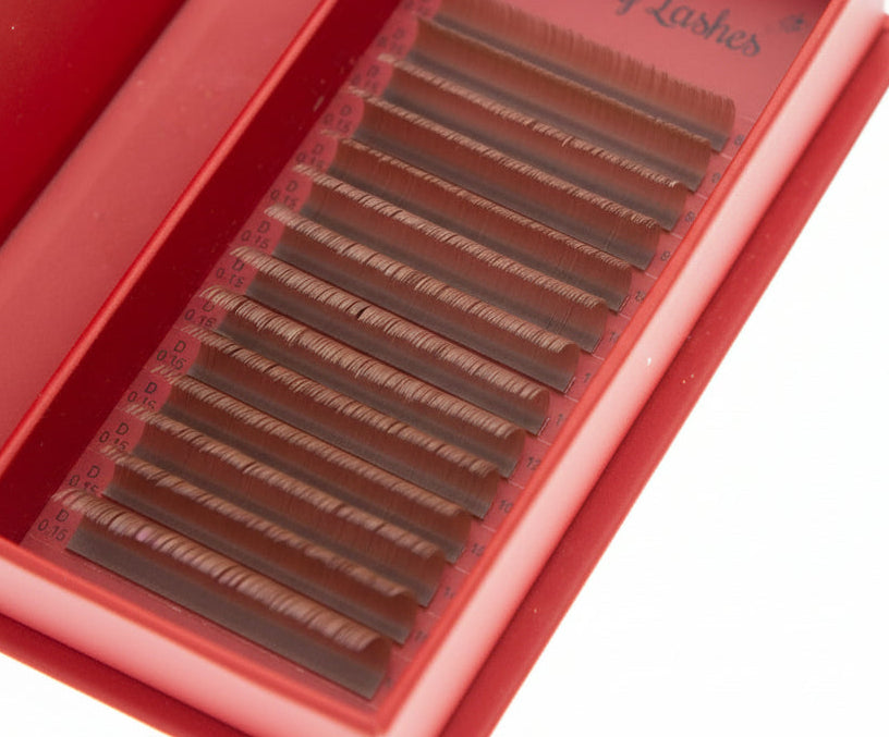 Cashmere Flat Classics – 16 Row Mixed Tray in Brown 🤎🤎 or Caramel 🤎🤎