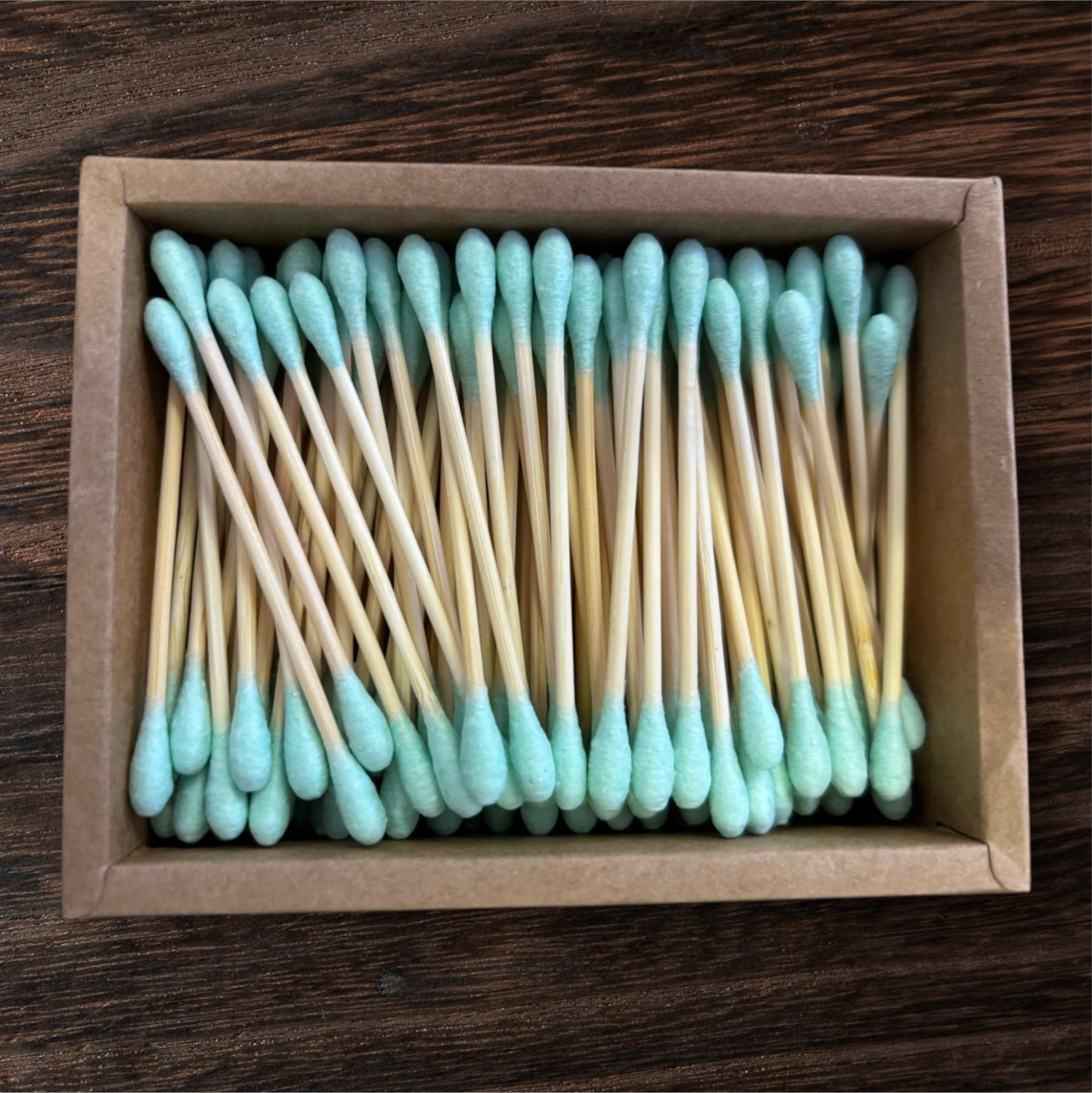 Eco-Friendly Bamboo Cotton Buds – Pack of 200 Blue