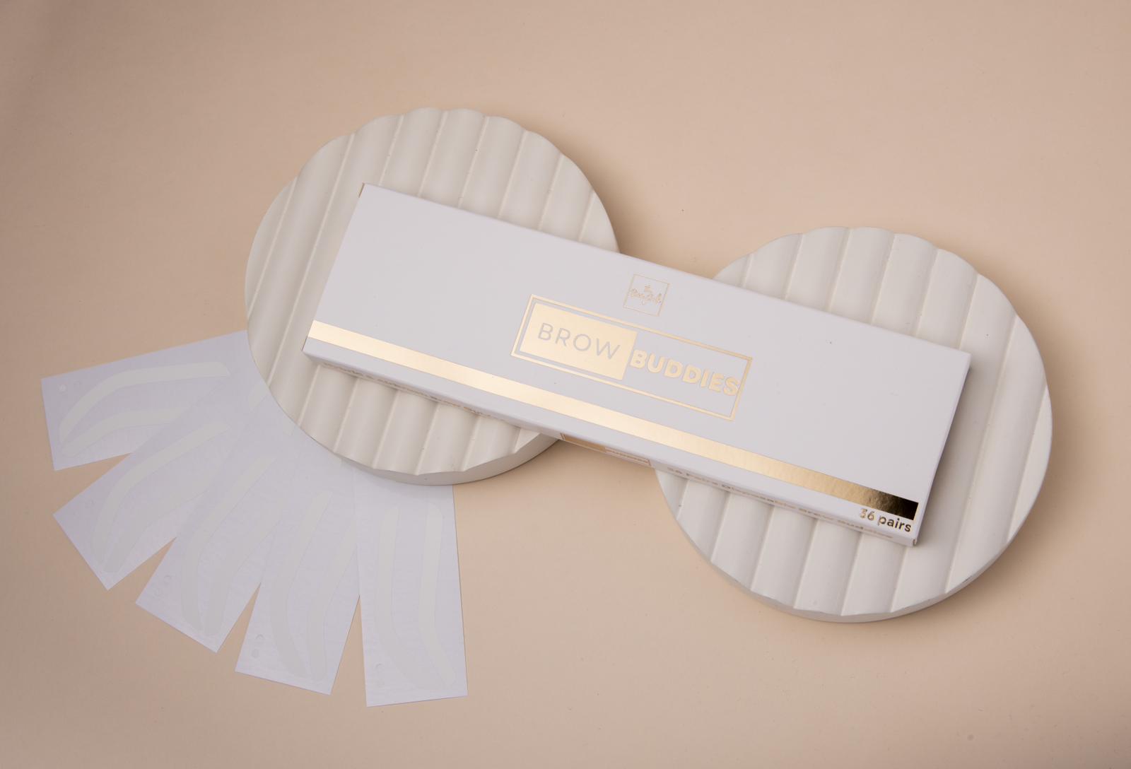 BROW BUDDIES ™ - 36 pairs of the ultimate brow guides for Airbrushing or Hybrid