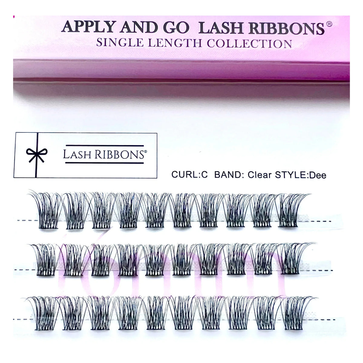 Lash Ribbons Dee Pre-Glued Lash Clusters – product image 9