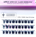 Lash Ribbons Mor Pre-Glued Lash Clusters – product image 8