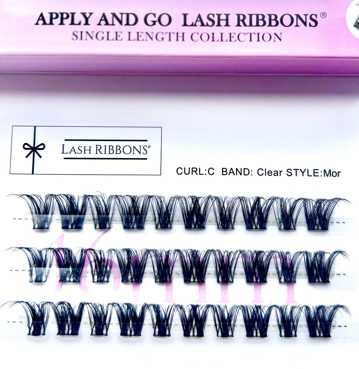 Lash Ribbons Mor Pre-Glued Lash Clusters – product image 8