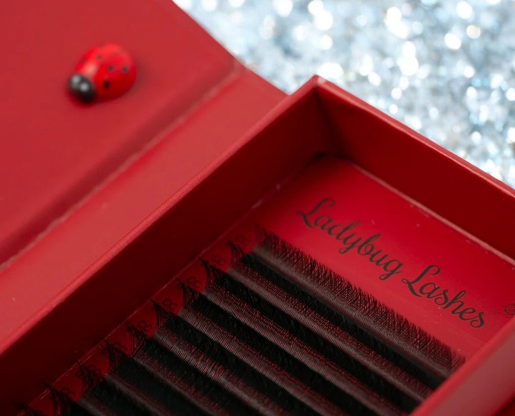 ladybuglashes lashglue lashtrays lashadhesive glueretention cloverlashes wlashes yylashes premades promades lashes