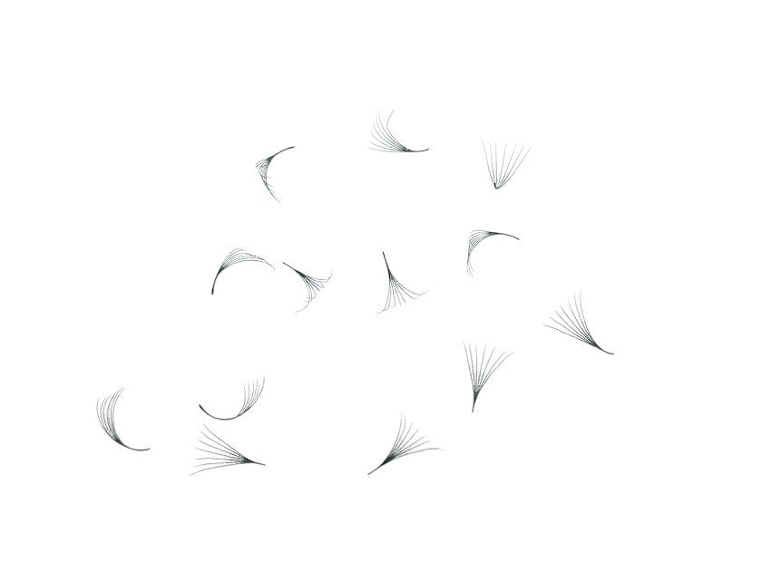 Loose Premade Fans – Mixed Box 7D