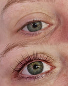 Close-up of a person's eyes with a focus on the eye area.