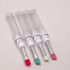 LADYBUGLASHES Mini Angled Silicone Brush – precision lash application tool