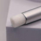 Close-up of LADYBUGLASHES Bamboo Lash & Brow Cleansing Brush bristles – soft cleansing head
