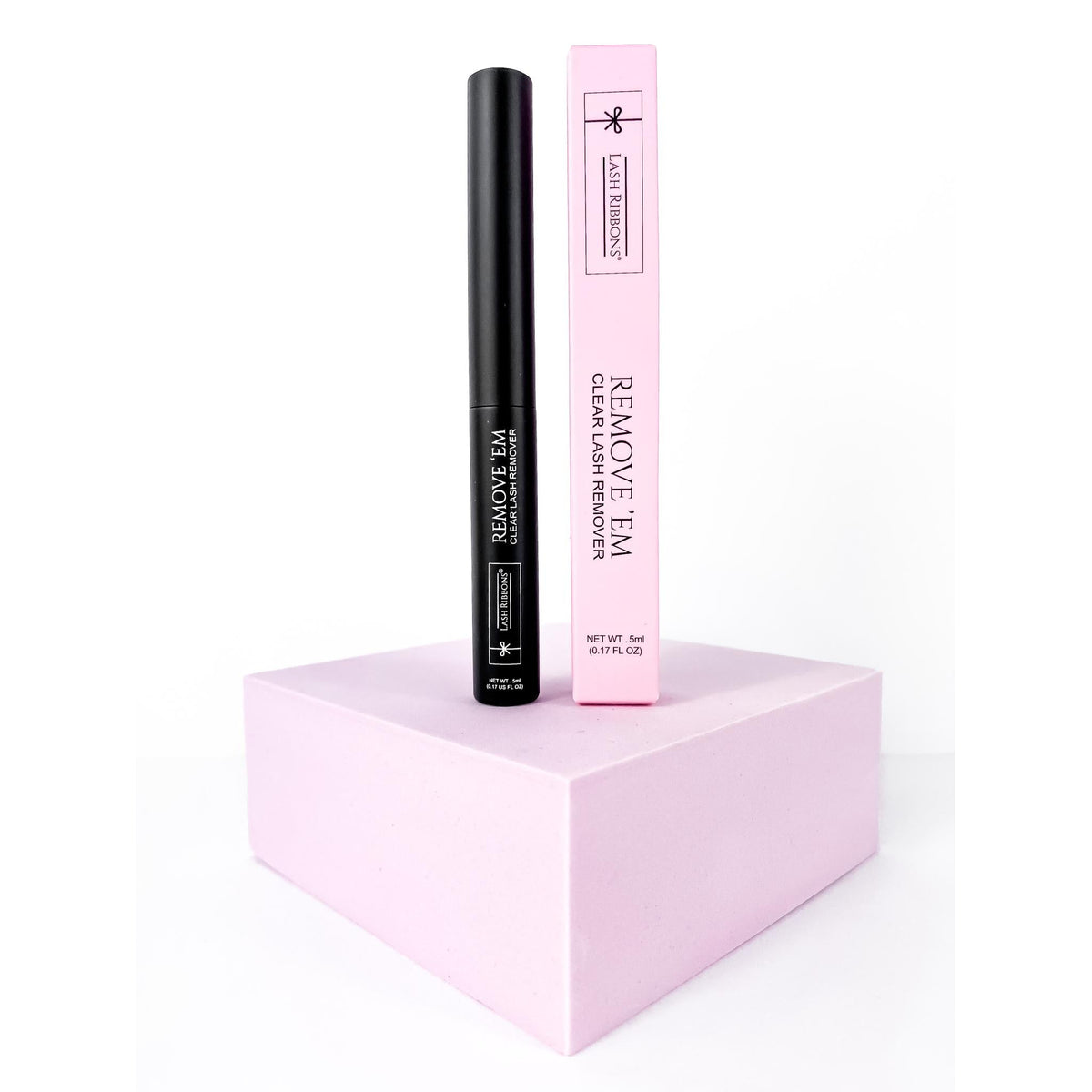 Lash Ribbons DIY lash bond remover