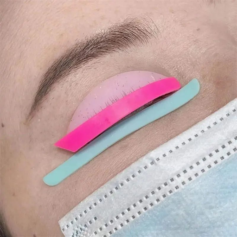 3Pairs Silicone Eyelash Perm Pad Lashes Lifting Kit Rods