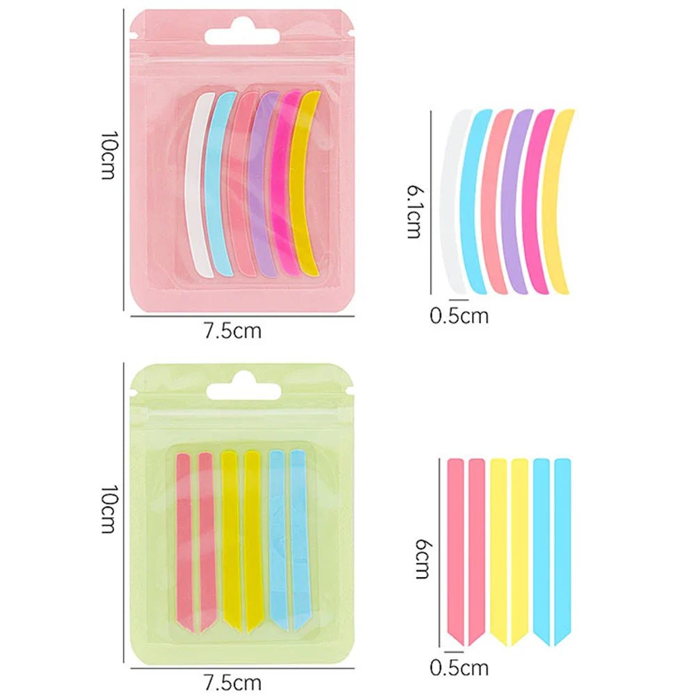 3Pairs Lash Lift Curlers Pads Tool Reusable Lashlift Rods Silicone Perm Eyelash Lifting Tapes