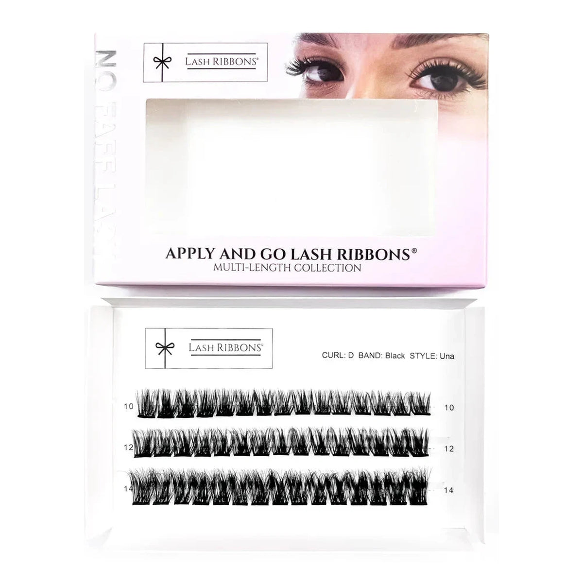 Lash Ribbons Una Original Pre-Glued Lash Clusters – product image 1