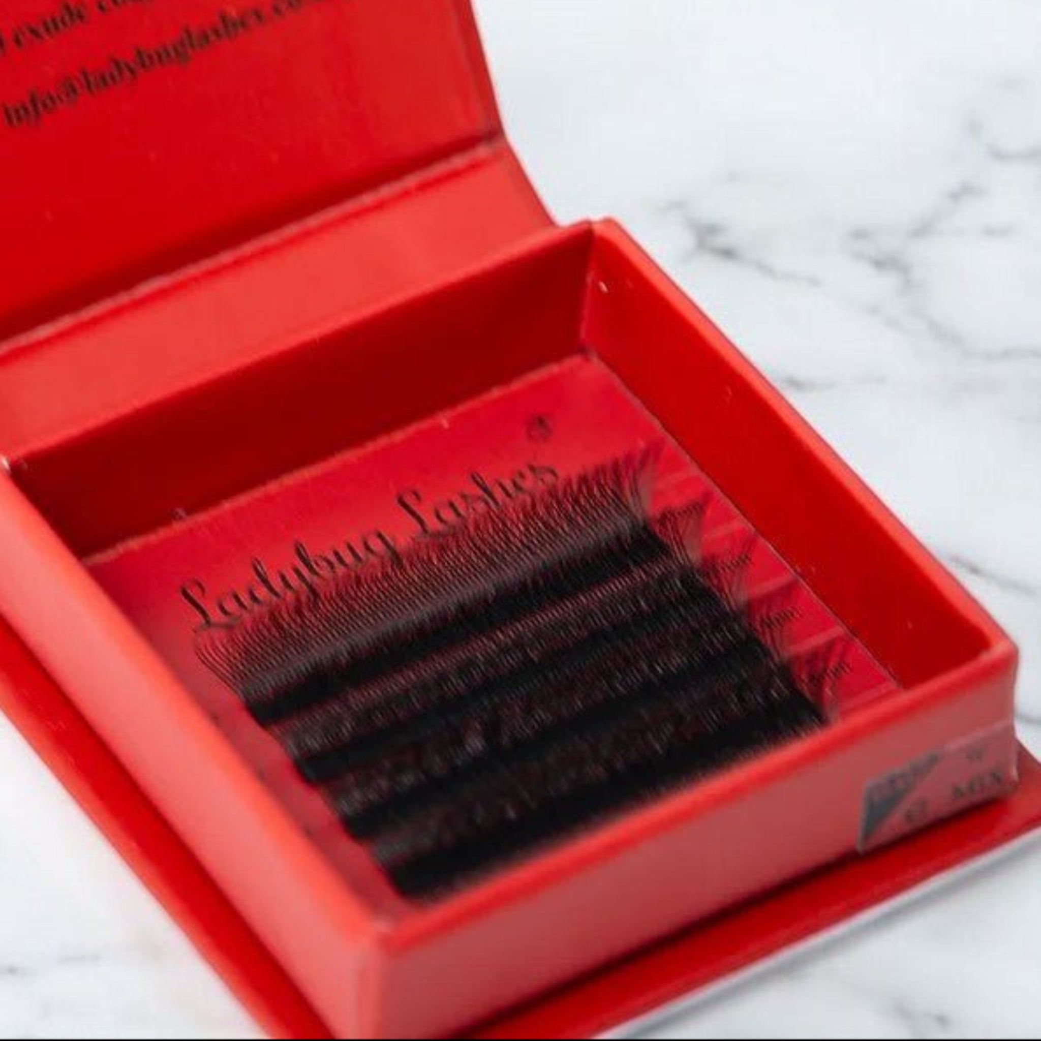 Ladybug Lashes W Lash Sample Tray