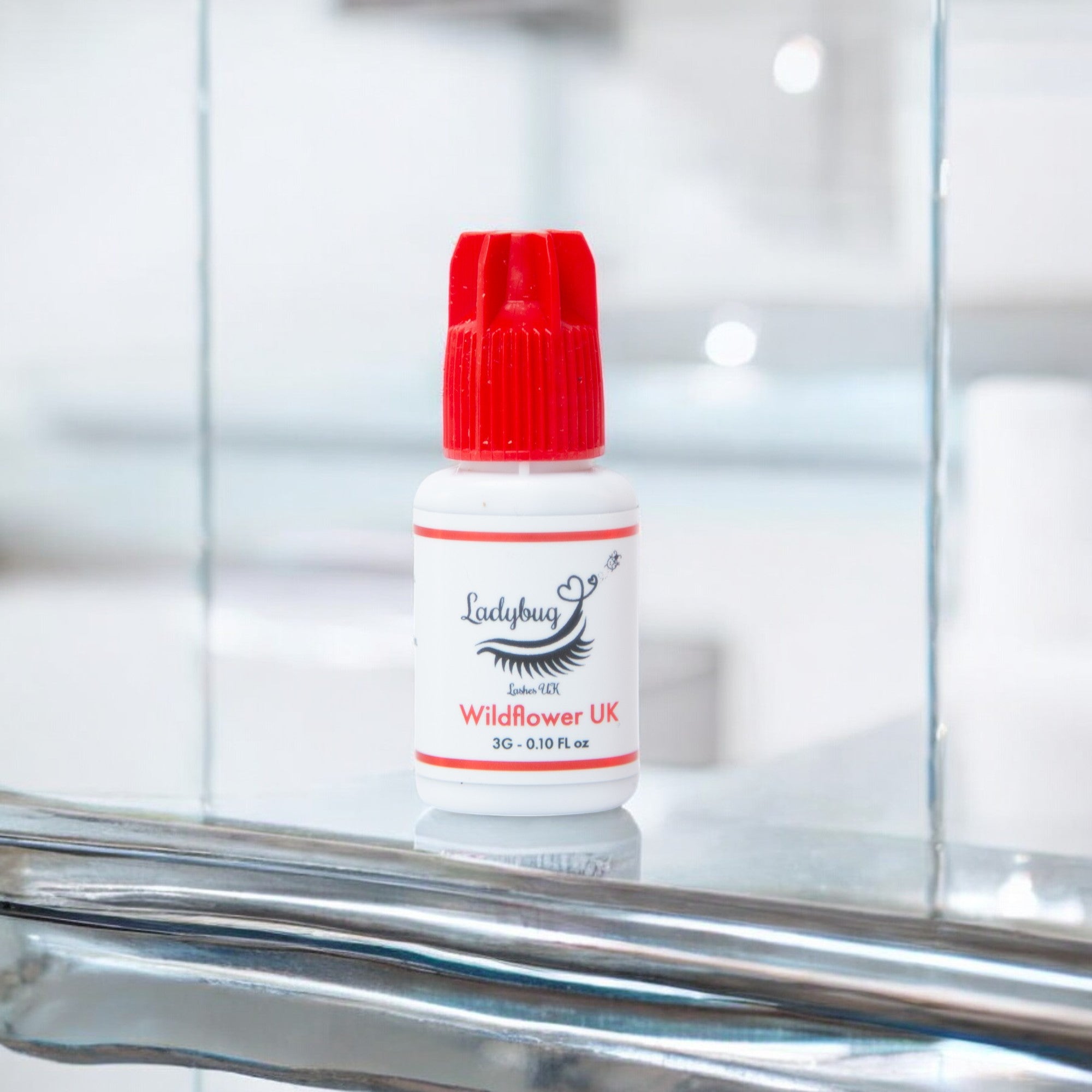 Wildflower UK Clear Lash Adhesive/Glue – Ultra-Fast Cure (0.5-1s)