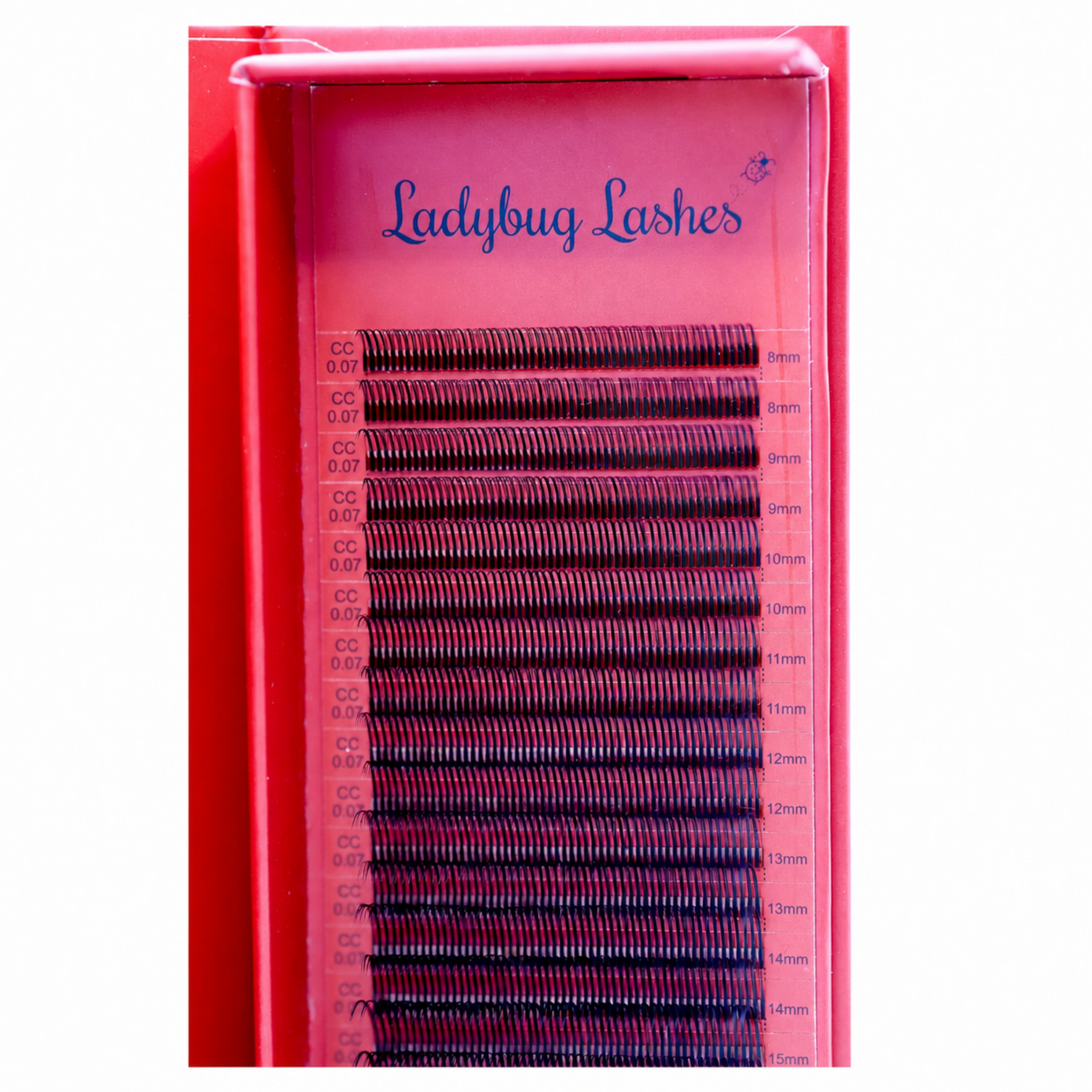 Angel Lash Tray – soft wispy volume, lightweight 5-strand fans, 1180 fans per tray, professional lash extensions